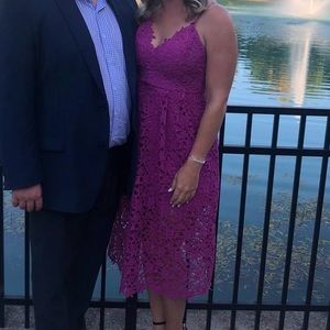 Astr Floral/Lace Dress